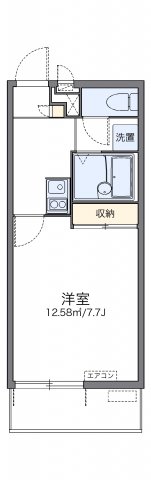 レオパレスコスモスの間取り