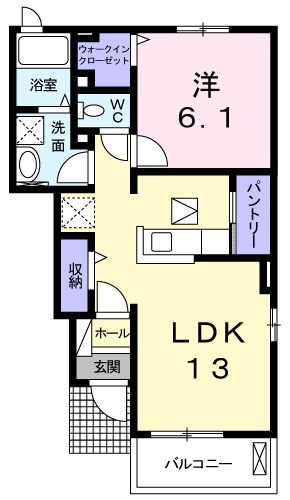 オークレール琴路の間取り