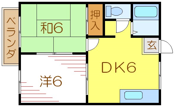 ホープハイツの間取り