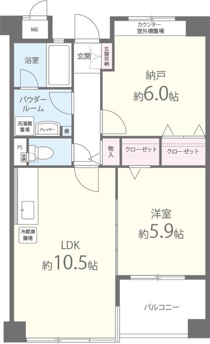 ラ フラガンシアの間取り