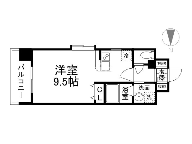 ベラジオ烏丸御池IIの間取り