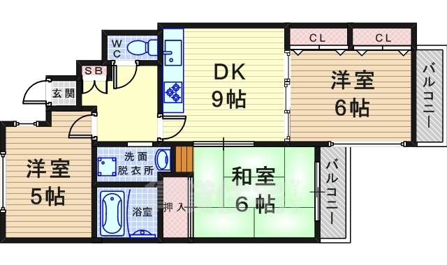 セトル27の間取り