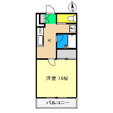 コーポNOMURAの間取り