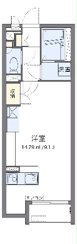 ミランダベルデュールの間取り