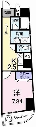 グリーンパレス町田の間取り