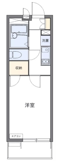 レオパレスタラセアの間取り