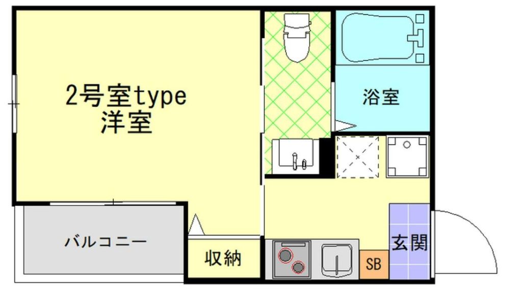 ピア横浜鴨居の間取り