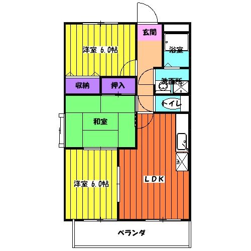 イーストロイヤルサイトウの間取り