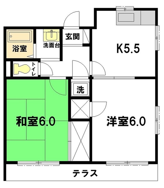 練馬区関町北のマンションの間取り