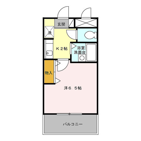 レガシィ小杉の間取り