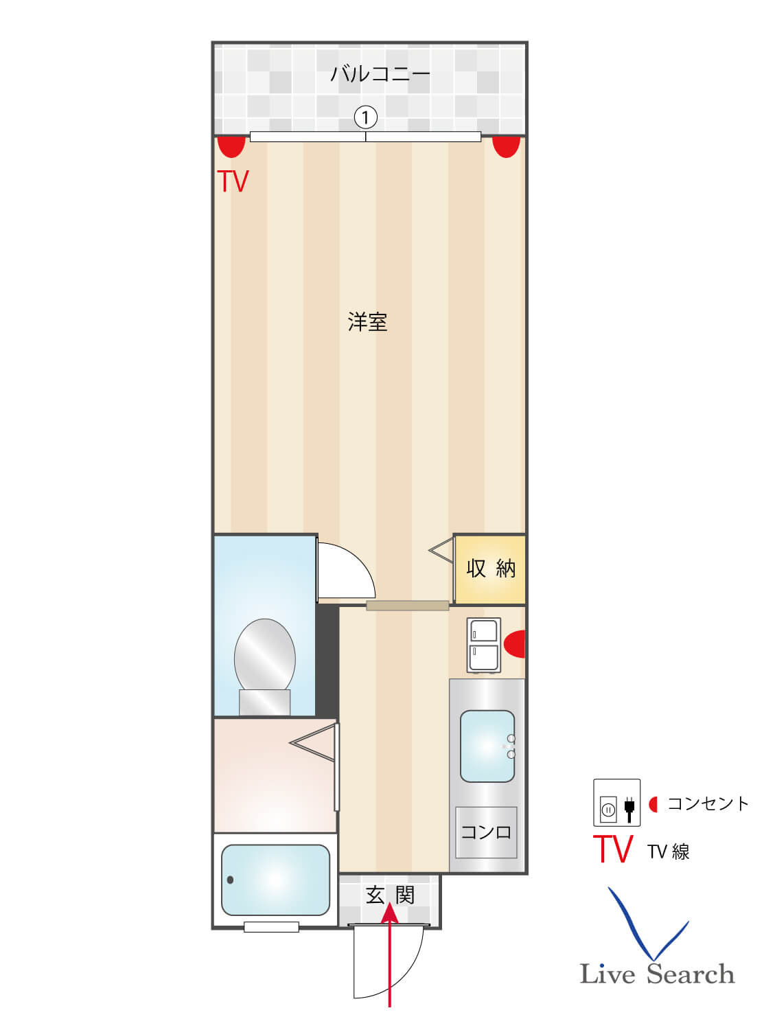 リベットハウスの間取り