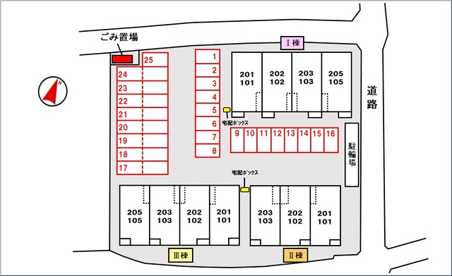 【橋本市隅田町中島のアパートのその他共有部分】