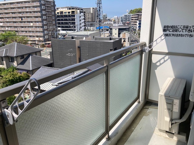 【福岡市東区水谷のマンションのバルコニー】