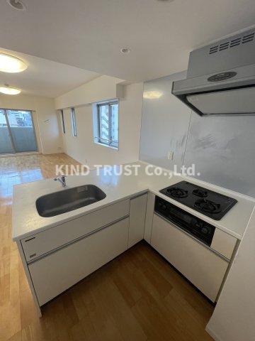 キッチン　お料理しやすいキッチンです