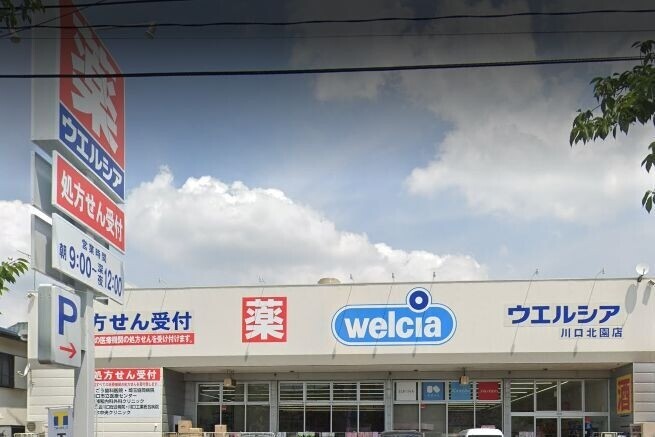 ドラックストア　ウエルシア川口北園店（ドラッグストア）まで526m