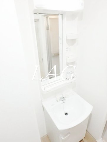 洗面設備　洗面台です。