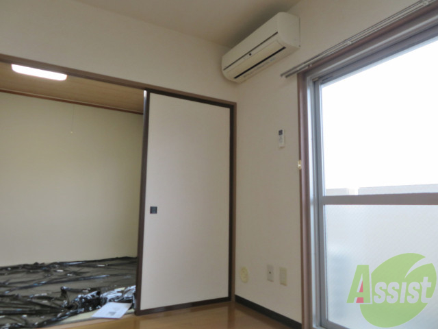 その他設備　エアコンが元から付いているので冬も夏も安心ですね