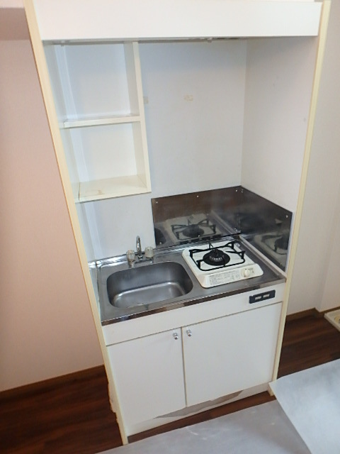 キッチン　１口コンロ設置済み