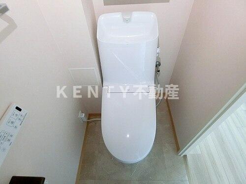 トイレ　トイレもきれいです