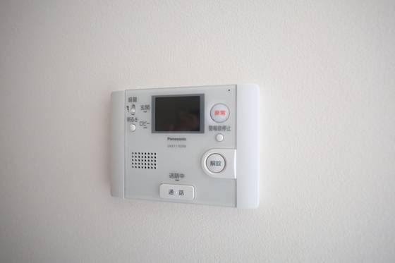 セキュリティ　※別部屋の写真です