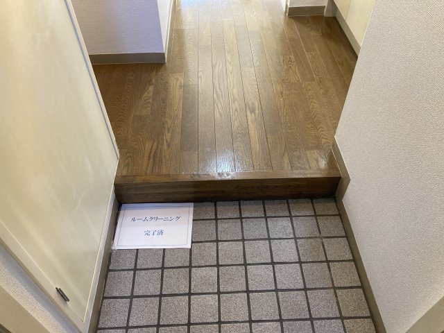 玄関　シューズボックス付の玄関