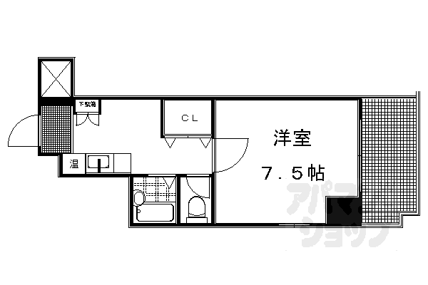 アクティ堀川の間取り写真