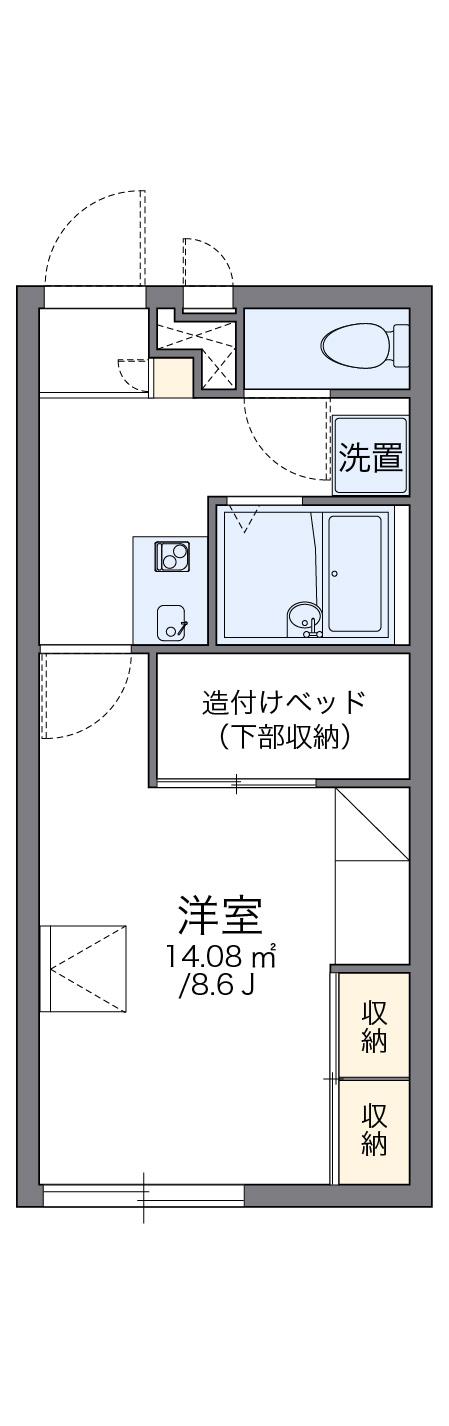 レオパレス光和の間取り写真