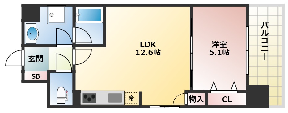 ベラジオ雅び京都三条通の間取り写真