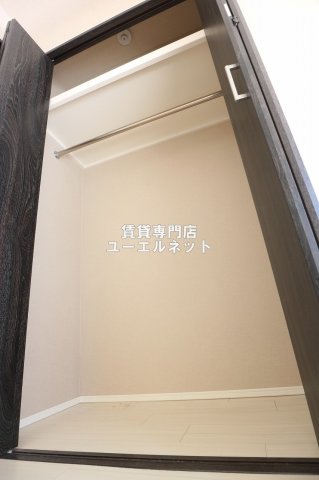 収納　クローゼット付きでお部屋もスッキリ♪