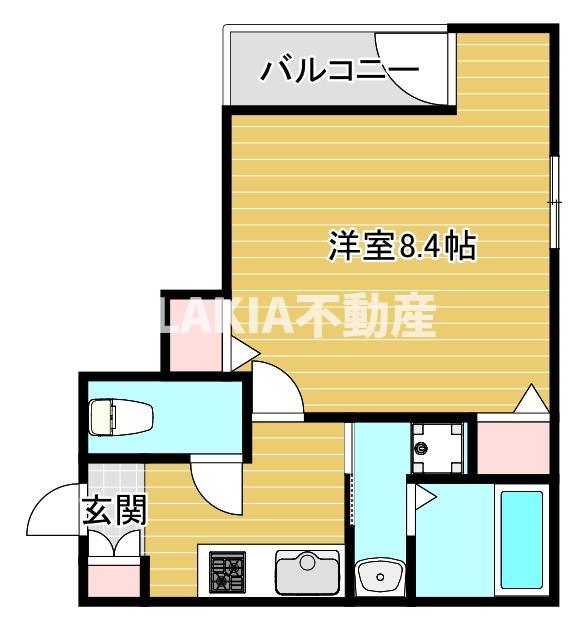 フジパレス城東諏訪VII番館の間取り写真