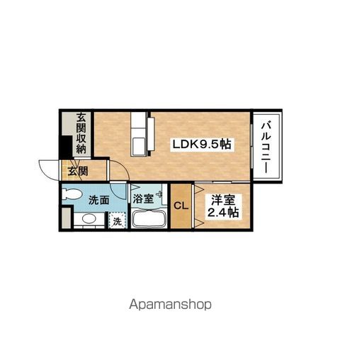 ＪＲ東海道本線 千里丘駅 徒歩20分 2階建 築14年の間取り写真