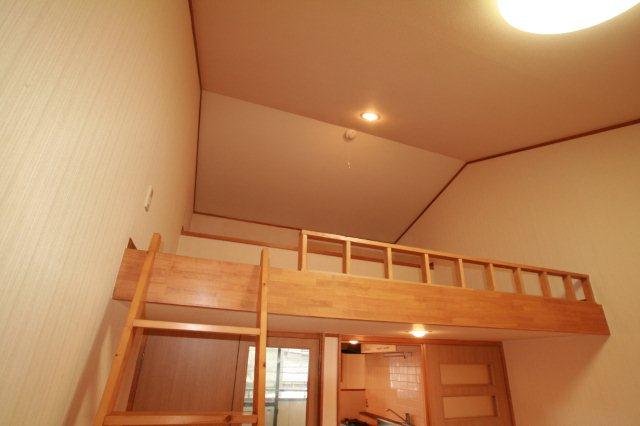 居室・リビング　便利なロフト付のお部屋です
