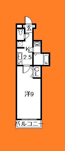 【三郷市中央のマンションの間取り】