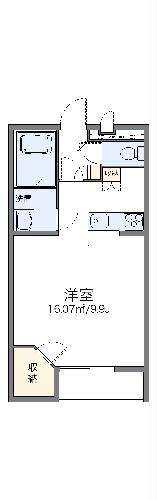 レオパレスグランドカメリアVIIの間取り