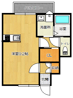 Sourire坂東IIの間取り