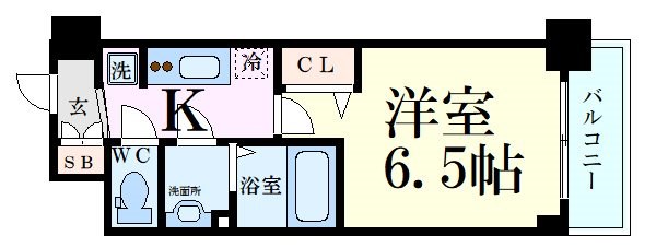 プレサンス新大阪イオリアの間取り