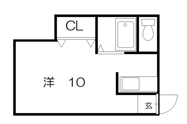 吉島アパートの間取り