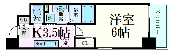 KO　RESIDENCE　銀山町の間取り