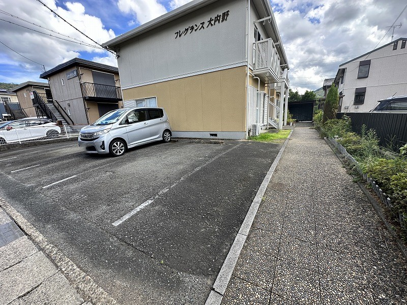 【フレグランス大内野の駐車場】