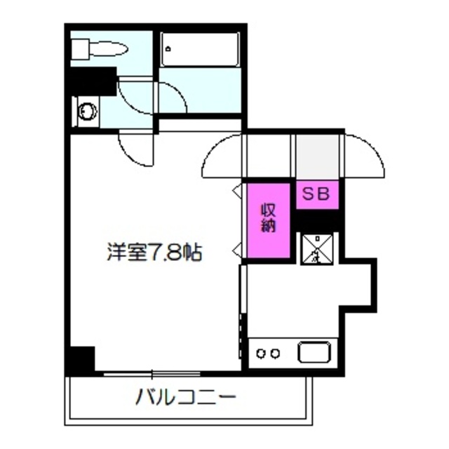 アクティコート京橋の間取り