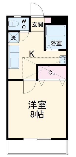 サンハイツサノックス　Ａ棟の間取り