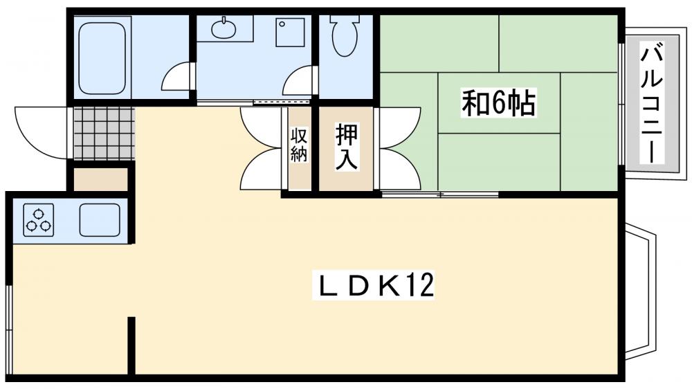 メゾン21カワナミの間取り