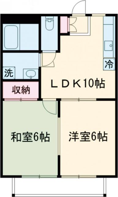 三重郡菰野町大字田光のアパートの間取り