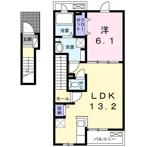 ソルフィオーレ　Iの間取り