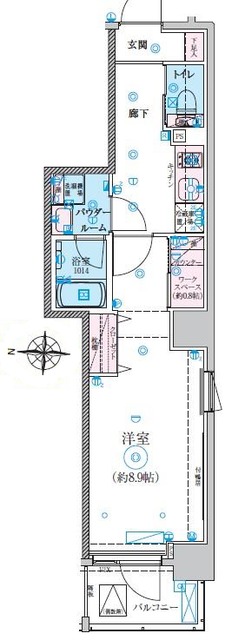 リヴシティ両国五番館の間取り