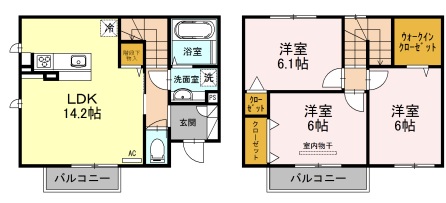 ラビエールの間取り