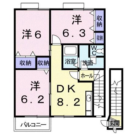 プレッソ新川の間取り