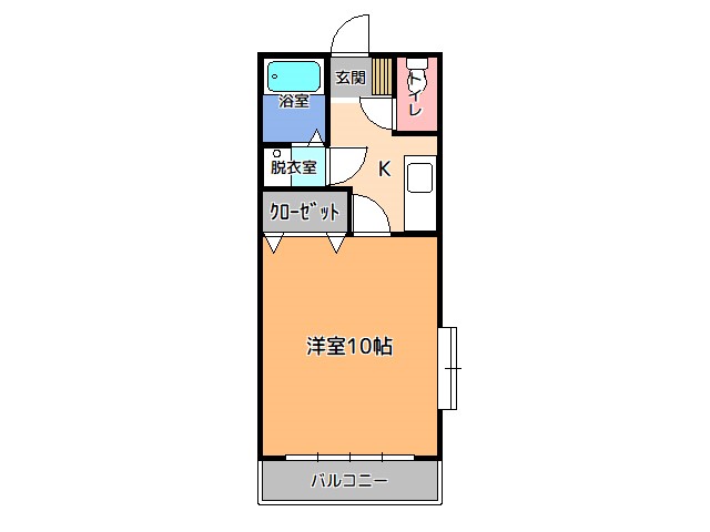 小川ハイツ５の間取り