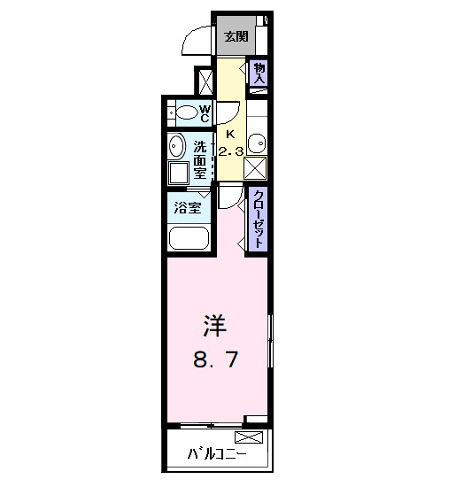 エスポワールIIの間取り