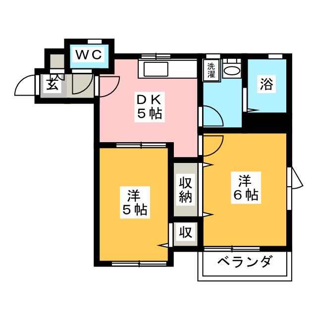 松韻別荘の間取り